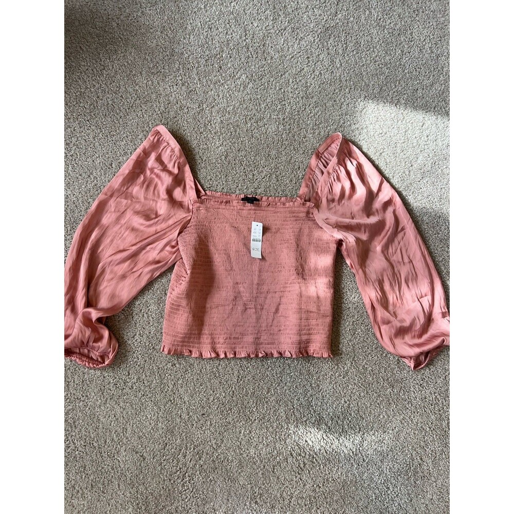 J Crew Satin Blouse